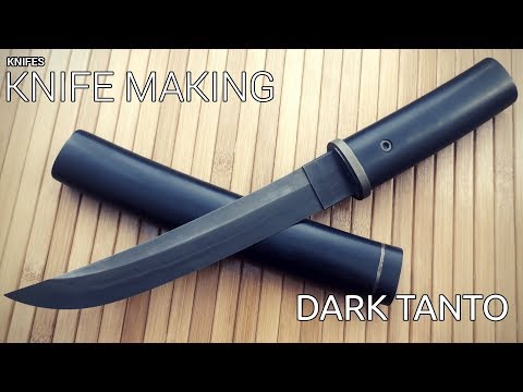 Knife Making - Dark Modern Tanto