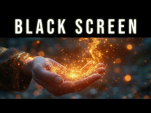 Manifest Abundance, Wealth And Love | Law Of Attraction Manifestation Black Screen Sleep Music