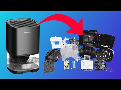 Mini peltier dehumidifier teardown and test - Xiaomi Youpin H2102