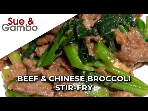 Beef & Chinese broccoli stir fry Recipe
