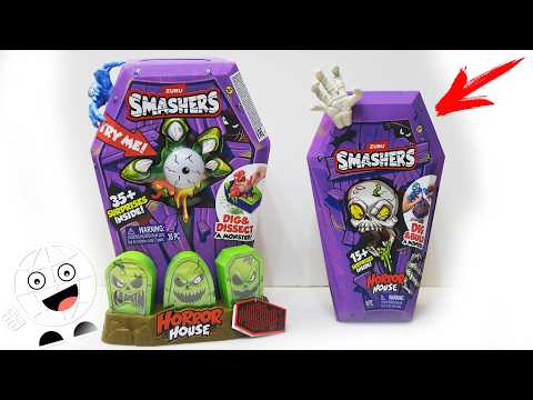 Купил ВСЕ новинки Зуру Смешерс! Smashers Гигантский гроб Horror House большой