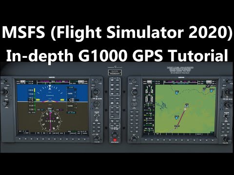 MSFS - Garmin G1000 GPS (AH In depth G1000 tutorial part 3)