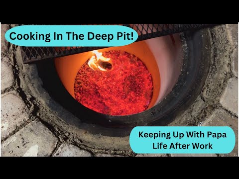 Today's Project:  Cooking In The "Barbacoa" Deep Pit Barbeque