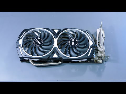 Частая поломка в ВИДЕОКАРТАХ MSI ARMOR RX570 (RX470)
