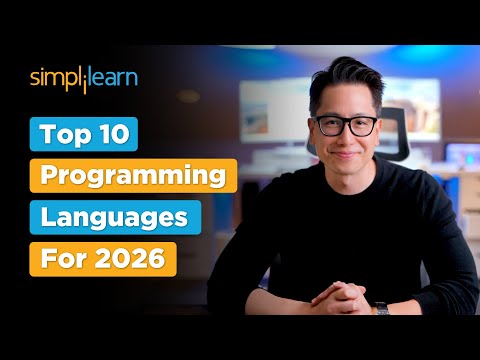 Top 10 Programming Languages For 2026 | High Paying Programming Languages For 2026 | Simplilearn