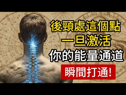 一旦你激活脖子上的這個點，能量通道瞬間打通！（極少人知道的秘密）