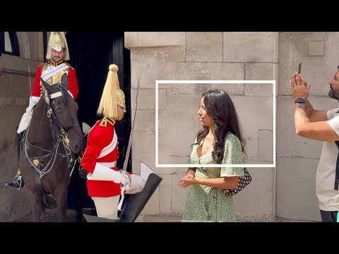 NO YOU CAN’T TOUCH THE HORSE! Trooper Shuts down Over Inquisitive Teen!