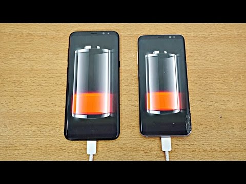 Samsung Galaxy S8 vs S8 Plus - Battery Drain Test! (4K)