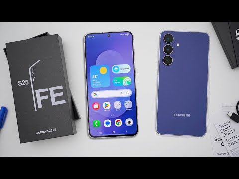 Samsung Galaxy S25 FE Unboxing, Hands-On & First Impressions! (Navy Blue)
