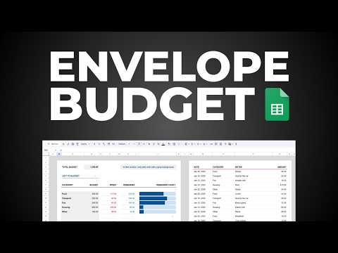 How to Build an Envelope Budget in Google Sheets