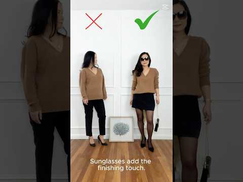 Do this to look more stylish in your sweater