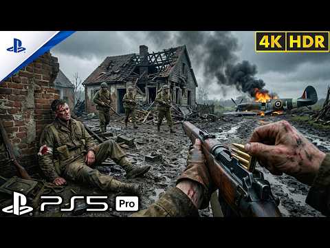 (PS5) Surviving Alone on a War-Torn Pacific Island | Realistic Gameplay [4K60FPS] Call of Duty