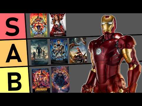 I Watched and Ranked EVERY Marvel Movie...