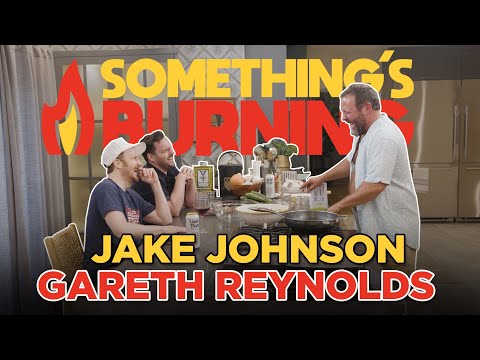 Something’s Burning S3 E04: Spiralized Zucchini & Conjoined Twins w/ Jake Johnson & Gareth Reynolds