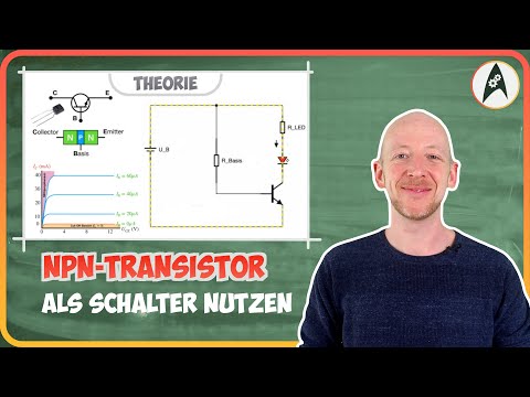 NPN-Transistor als Schalter nutzen (⚡Lerne Elektronik ⚡)