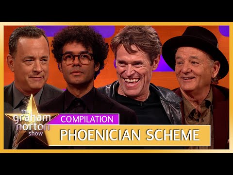 The Cast Of The Phoenician Scheme On The Graham Norton Show