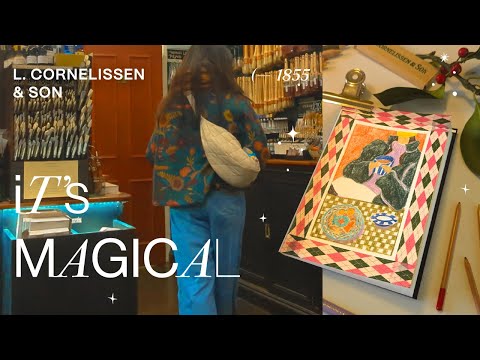 Quiet moment in London’s oldest art store ⊹ ࣪ ˖