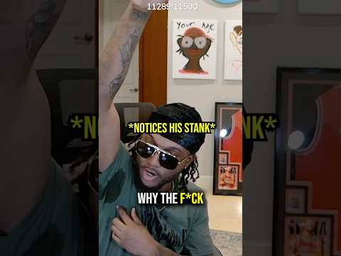 RAGE’S ARMPITS GOT THAT TRASH JUICE SMELL🤢😭