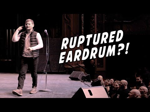 Speaker Explodes On Stage