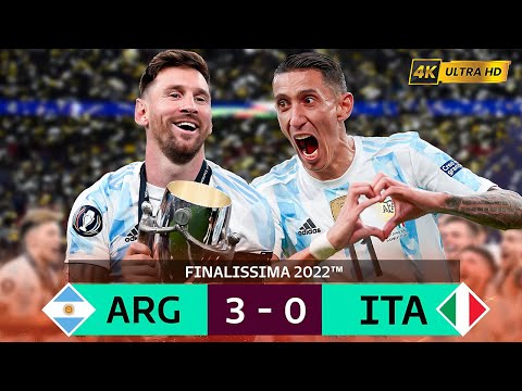 MESSI SHOCKED THE EURO CHAMPIONS AND DI MARIA SCORED AN AMAZING GOAL