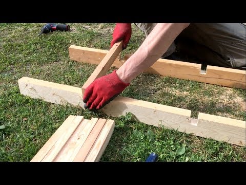 ✔ Check it out! Wooden staircase in 30 minutes using a grinder