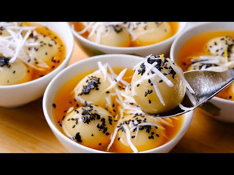 Vietnamese Red Bean Glutinous Rice Balls