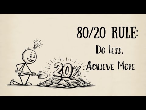 Pareto Principle (80/20 Rule) – Do 20% of the Work for 80% of the Results — Here’s How!