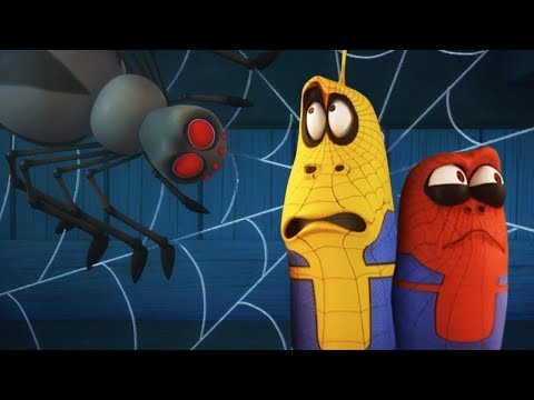 LARVA | morso di ragno | Cartoni animati per bambini | WildBrain