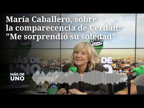 María Caballero, sobre la comparecencia de Cerdán en el Senado: "Me sorprendió su soledad"