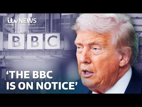 BBC crisis deepens as Trump threatens to sue for $1bn | ITV News