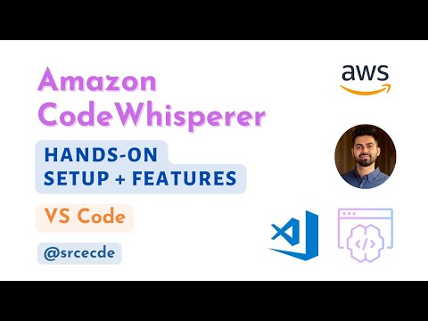 🤖 How to setup CodeWhisperer for Visual Studio Code | Features | Hands-On