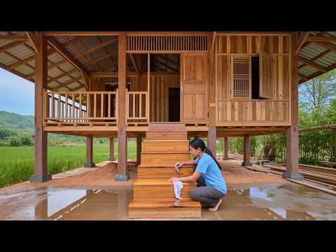No One Expected a Talented Girl to Build a Wooden Dream House in 365 Days.| by @Lý Thị Hoa