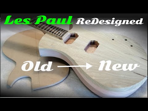 I Redesigned the Les Paul, lets build it! | Guitar Design Top Tips