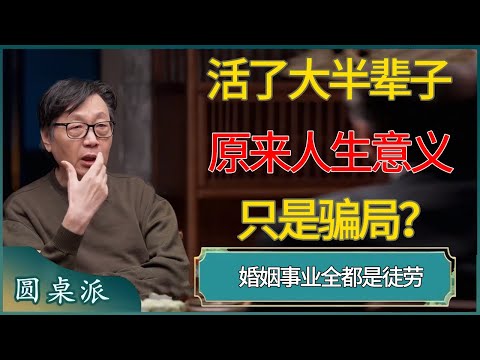 活了大半辈子，原来人生意义只是骗局？ #尹烨 #百家新说 #窦文涛 #梁文道 #马未都 #周轶君 #马家辉 #许子东 #圆桌派