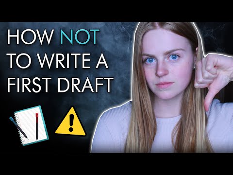 What NOT to Do When Writing Your Book's First Draft (From Experience!)