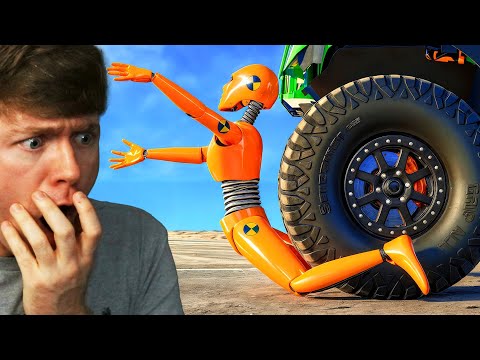 Reacting to WORST LUCK CAR CRASHES! (BeamNG Drive)