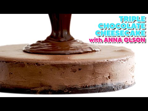Anna's Triple Chocolate Cheesecake Recipe UNCUT!