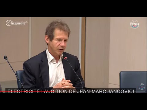 Jancovici : audition sur l'électricité au Sénat - 27/05/2024
