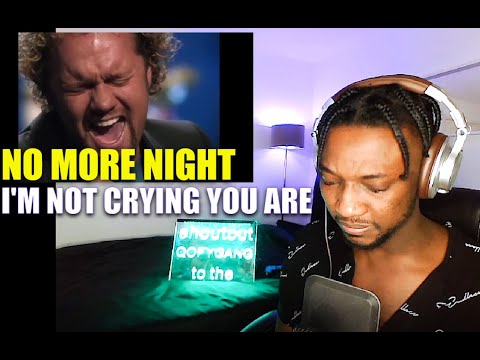 SINGER REACTS To David Phelps - No More Night (Live) **I'M NOT CRYING!*