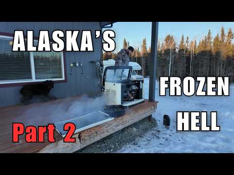 Part 2 Surviving Alaska's Winter Nightmare | -15°F, No Power & Our Generator Exploded