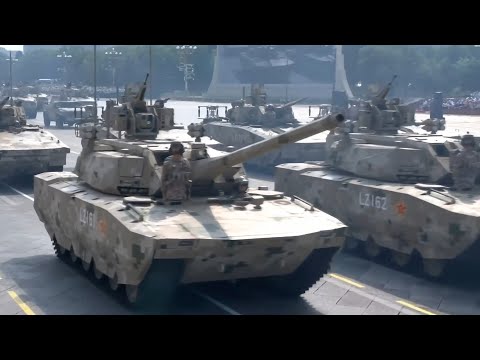 China's 93 Parade: A Complete Look at the 4th-Gen Type 100 Tanks