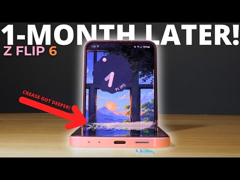 Z FLIP 6: 1 MONTH LATER LONG TERM FULL REVIEW!