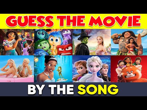 Guess the MOVIE by the SONG | Wicked✨Moana 2⛵Encanto🌺and more
