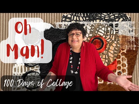 What Happened To My Art Supplies?- 100 Days of Collage (Week 2: #13)