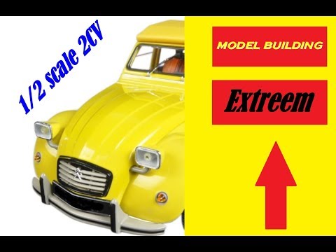 1/2 scale 2cv TOTROD / PEDAL CAR