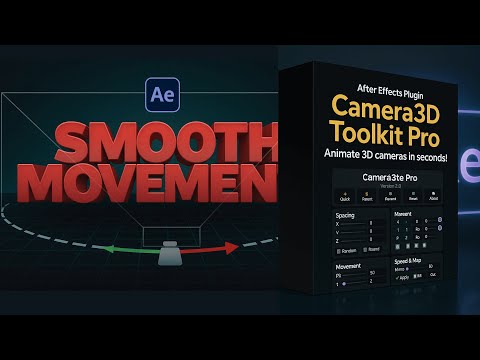 10x faster camera animations in AE – One click is all it takes.