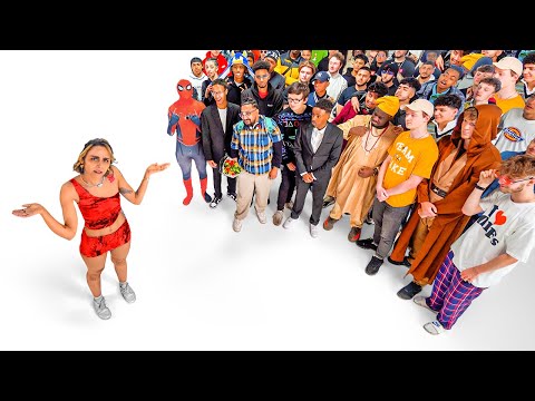 100 VIRGINS VS 1 SUPER MODEL