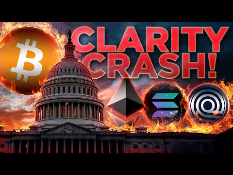 Crypto Crashes After CLARITY Vote Again!🔥