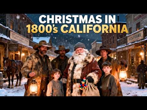 What Christmas Was REALLY Like in 1800s California | Relaxing History to Fall Asleep