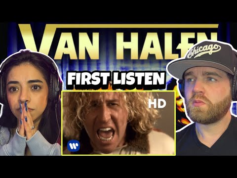 Our First Time Reaction to: Van Halen - Can't Stop Lovin' You | EDDIE PRODUCED THIS?!